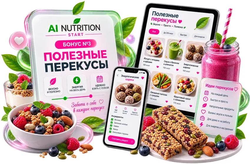 Полезные перекусы