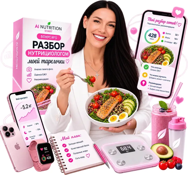 Разбор ваших тарелочек с Nutrition Coach